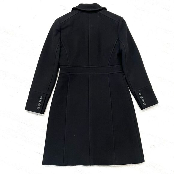 J Crew lady day topcoat in Italian double-cloth wool blend Size 4 Petite - Picture 4 of 8